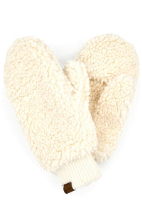C.C SHERPA MITTENS GLOVES-MT-008