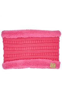 C.C KIDS RIBBED NECK WARMER-KIDS-INF-25