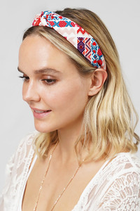 AZTEC Pattern Knotted Headband-EHD10514