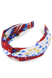 AZTEC Print Twisted Headband-EHD10545