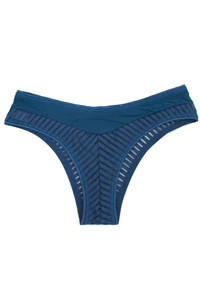 Solid Stripe Pattern Panty-68825M (12pc)