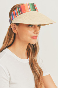 Serape Visor Hat-MH0091