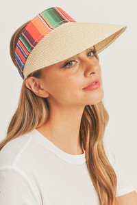 Serape Visor Hat-MH0091