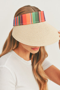 Serape Visor Hat-MH0091