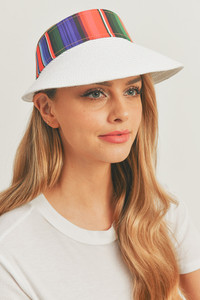 Serape Visor Hat-MH0091