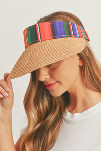 Serape Visor Hat-MH0091