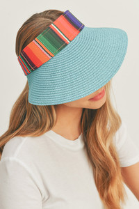 Serape Visor Hat-MH0091