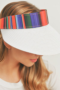 Serape Visor Hat-MH0091