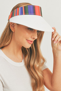 Serape Visor Hat-MH0091