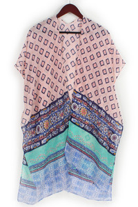 Ethnic Print Kimono-EVT10626