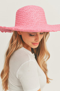 Solid Floppy Sun Hat-MH0095