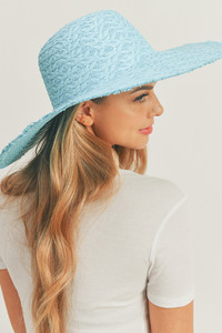 Solid Floppy Sun Hat-MH0095