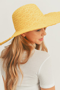 Solid Floppy Sun Hat-MH0095