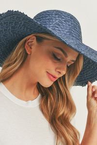 Solid Floppy Sun Hat-MH0095