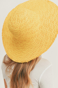 Solid Floppy Sun Hat-MH0095