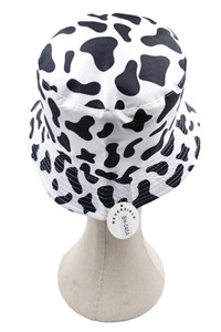 Cow Print Reversible Bucket Hat-BH046
