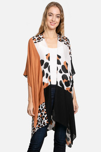 Leopard Print Cover Up-JP3012