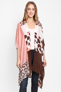 Leopard Print Cover Up-JP3012