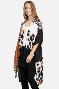 Leopard Print Cover Up-JP3012