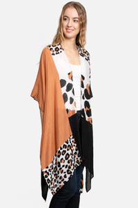 Leopard Print Cover Up-JP3012