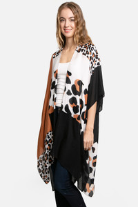 Leopard Print Cover Up-JP3012