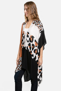 Leopard Print Cover Up-JP3012