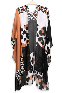 Leopard Print Cover Up-JP3012