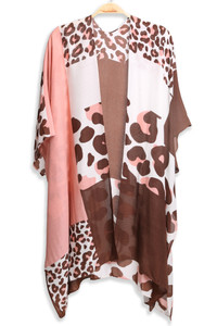Leopard Print Cover Up-JP3012