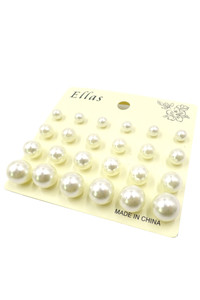 Multi Color and Size Earring-UER9937 (12pc)