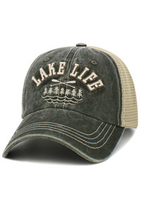 LAKE LIFE Mesh Vintage Baseball Cap-KBVT-805