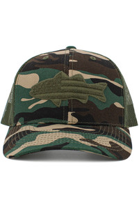 Fish Flag Mesh Back Baseball Cap