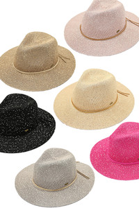 C.C Beanie Knitted Panama with Sequins
