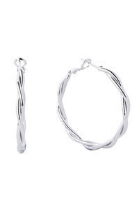 14K Metal Omega Closure Hoop-SJE310014