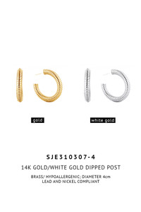 14K Dipped Post-SJE310307