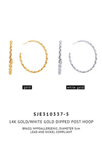 14K Dipped Post-SJE310337