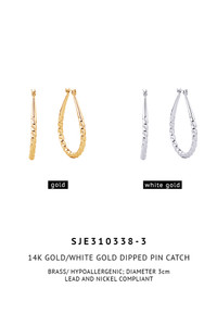 14K Dipped Pin Catch-SJE310338