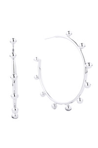 14K Dipped Post Hoop-SJE310368