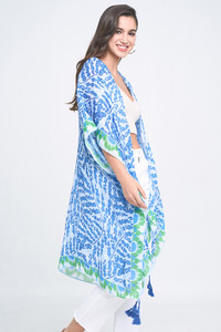 Abstract Print Kimono