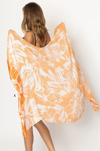 Flower Print Scarf-BLL310100