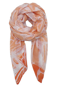 Flower Print Scarf-BLL310100