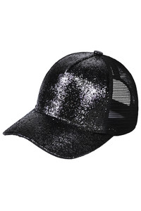 C.C Glitter Trucker Cap-TCB-07