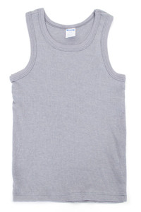 ASSORTED SOLID TONE KIDS TANK TOP-3001B 8-10-12 (12pc)