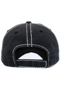 Howdy Ya'll Washed Vintage Ballcap-KBV-1497