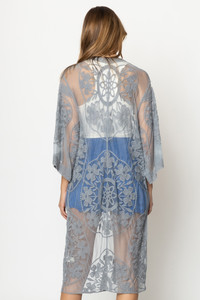 Floral Lace Kimono-YLK310087