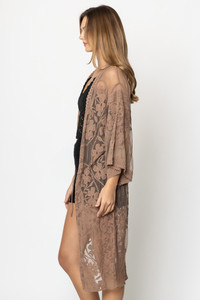 Floral Lace Kimono-YLK310087