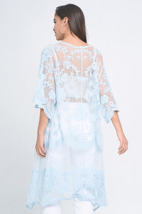 Floral Lace Kimono-YLK310086