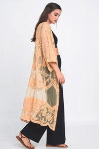 Floral Lace Kimono-YLK310086