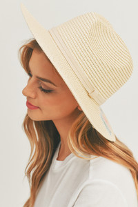 NAUTI Sequin Letter Panama Hat-MH0119