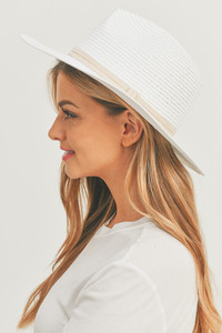 NAUTI Sequin Letter Panama Hat-MH0119