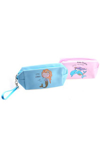Mermaid Illust Cosmetic Bag-UCB7905B